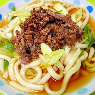 甘辛焼肉うどん